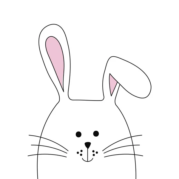Пасхальный кролик. — стоковый вектор