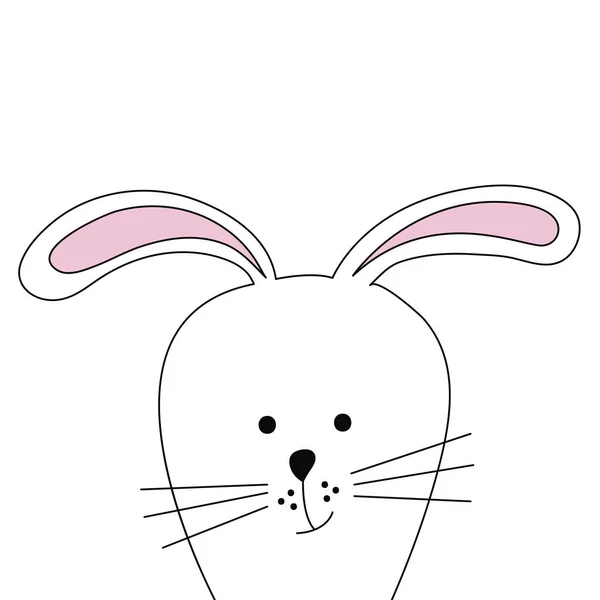 Coniglio di Pasqua. — Vettoriale Stock