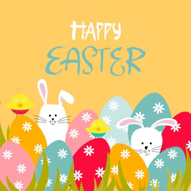  Paskalya tebrik kartı.