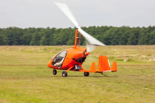 Take-off turuncu gyroplane