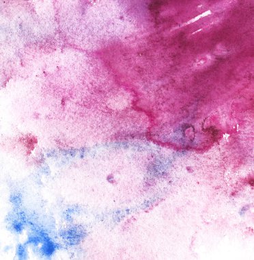 Tasarımınız için suluboya resim.