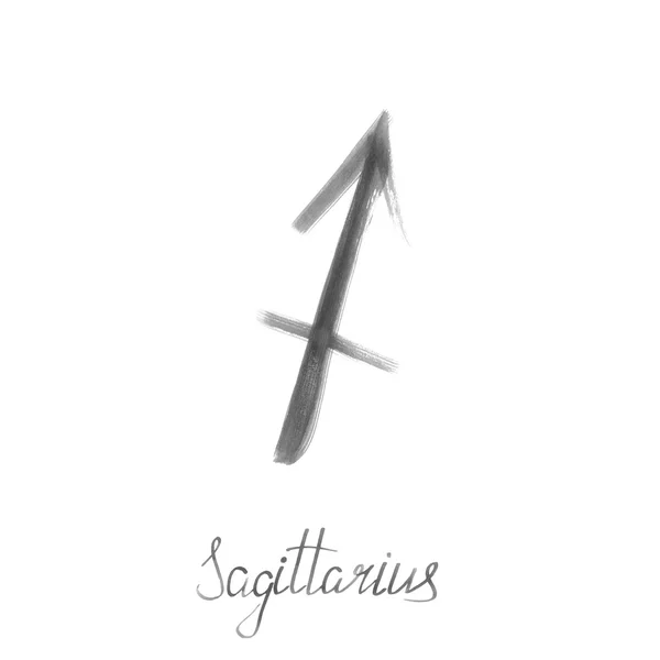 Abstrakte Darstellung des Sternzeichens Sagittarius — Stockfoto