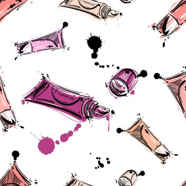 Dudak parlatıcısı ile Seamless Modeli. 