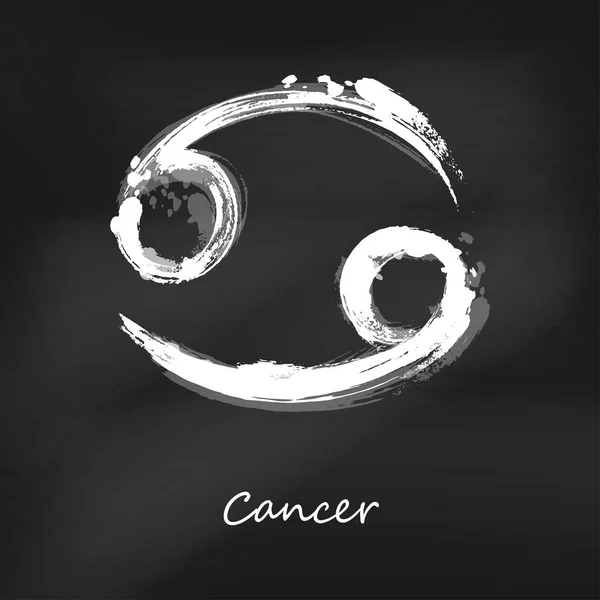 Abstracte illustratie van het sterrenbeeld Cancer. — Stockvector