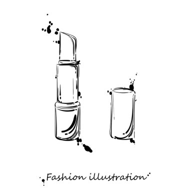 Ruj vektör soyut çizim.