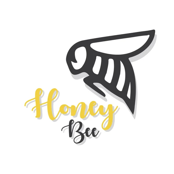 Ikon lebah madu — Stok Foto