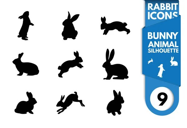 tavşan siluet koleksiyonu