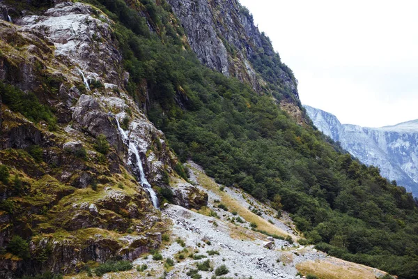 Schilderachtige Landschapsbergen Van Noorwegen Reizen Levensstijl Wild Natuurconcept — Stockfoto