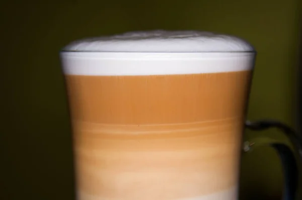 Kaffee Latte Morgen — Stockfoto