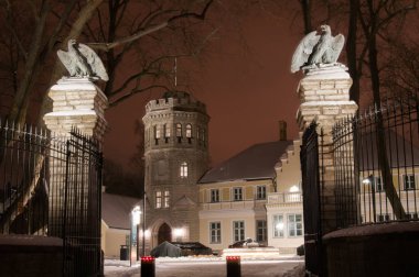 Kış bina soğuk Kalesi