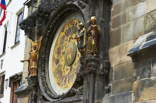 Torre Del Reloj Ciudad Vieja Praga República Checa — Foto de Stock