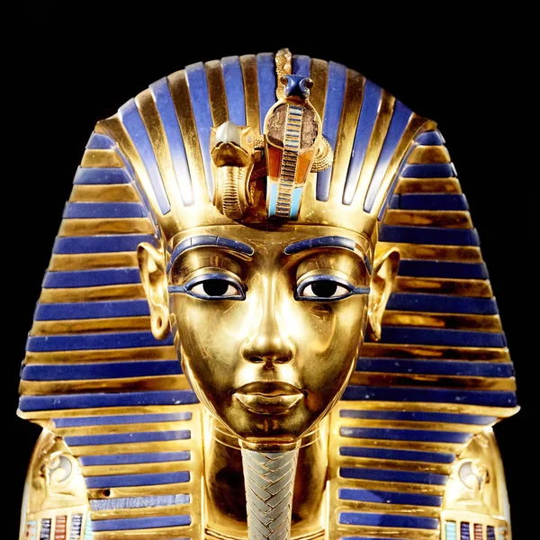 Αίγυπτος Αιγυπτιακή Μάσκα Του Φαραώ Τουταγχαμών — Φωτογραφία Αρχείου