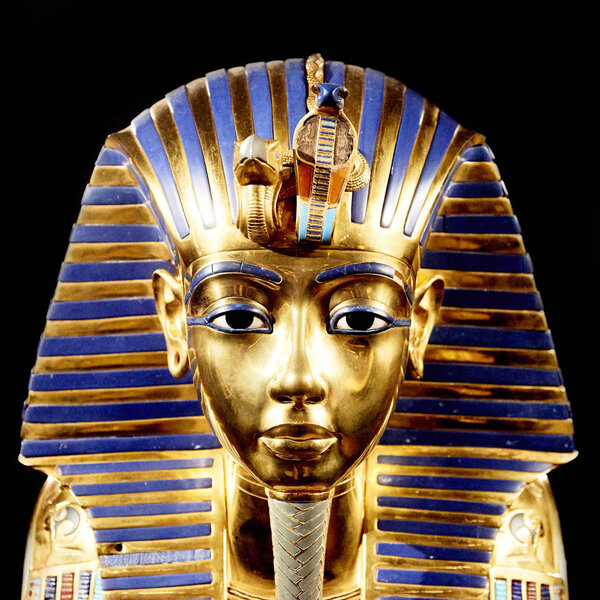 Egypt, Egyptian Mask of pharaoh Tutankhamun