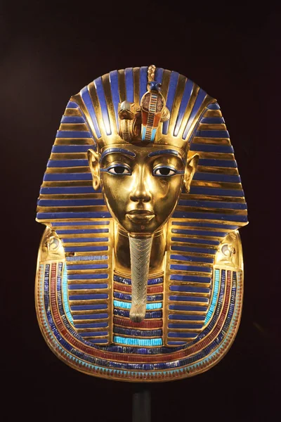 Egyptian Mask Pharaoh Tutankhamun — Φωτογραφία Αρχείου