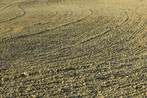 Countryside Agricultural Field Ground Soil — Stockfoto