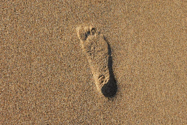 Superfície Praia Arenosa Passo Textura — Fotografia de Stock