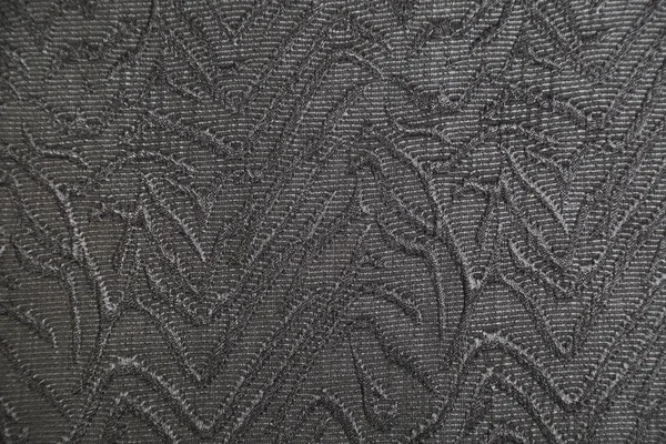 В'язана тканина з сірим абстрактним візерунком — стокове фото