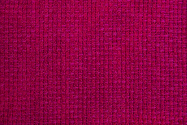 Wool fabric with pink geometric pattern