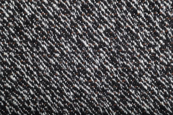 Вовняна тканина з сірим геометричним візерунком — стокове фото