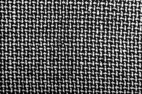 Wool fabric with gray geometric pattern