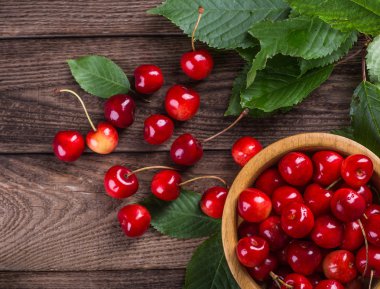 Masada taze kirazlar