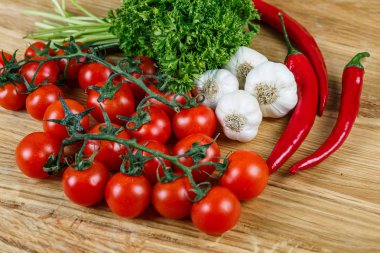 Organik gıda arka plan sebze 