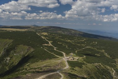 Krkonose dağlarda yaz gün