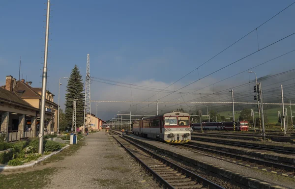 Yaz sabahı tren Slovakya