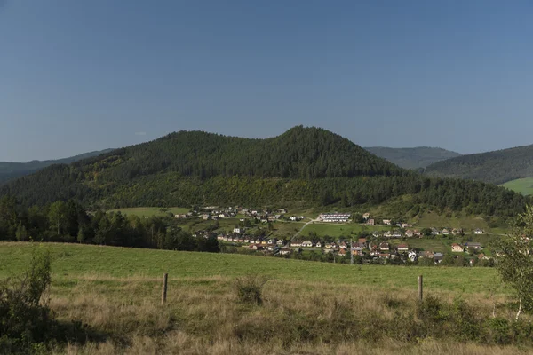 Area near Mnisek nad Hnilcom in summer hot day — Stock Photo, Image