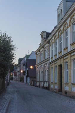 Vrchlabi town Krkonose dağlarında