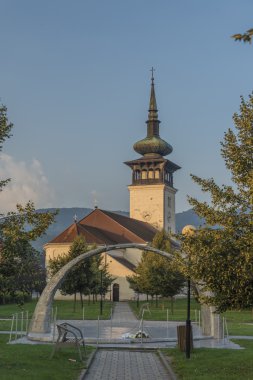 Slovakya doğusunda Medzev Köyü