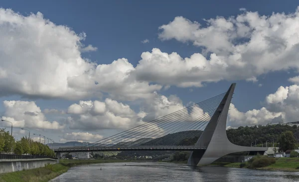 Usti nad Labem városban hidak — Stock Fotó