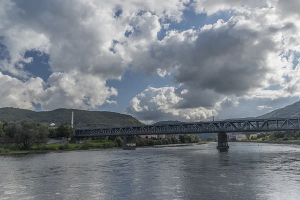 Usti nad Labem városban hidak — Stock Fotó