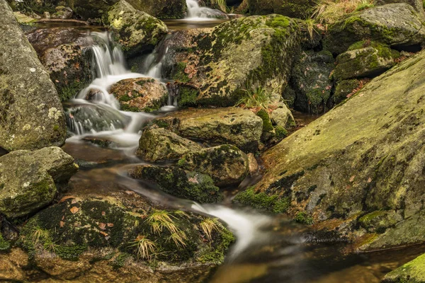 Creek near Velky Stolpich waterfall — Stock Photo, Image