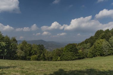 Slovakya karstik yaz sıcak gün içinde