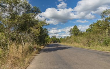 Kamboçya kırsal kesimde Ocak güneşli gün