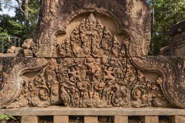 Kamboçya'da Banteay Srei Tapınağı