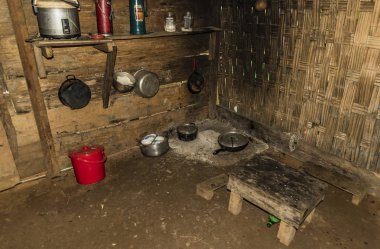 Yerleşik ile yerel Vietnamca Köyü