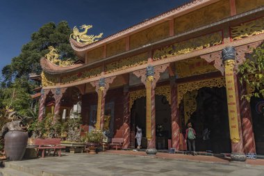 Sıcak bir günde da Lat şehir evleri