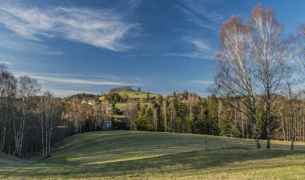 Rynartice område i soliga vårdag — Stockfoto