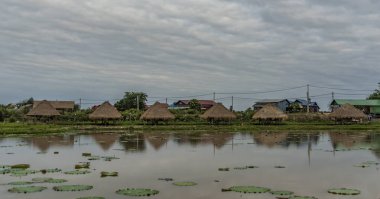 Siem Reap town yakınındaki kırsal