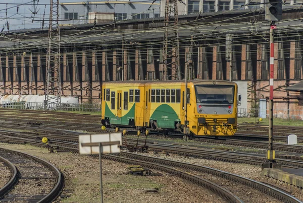 Station west i Usti nad Labem city — Stockfoto