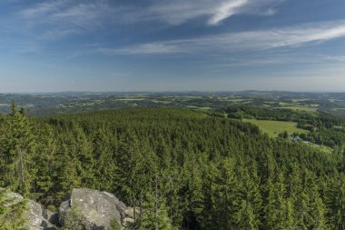 Jizerske Dağları'nda çapraz beyaz