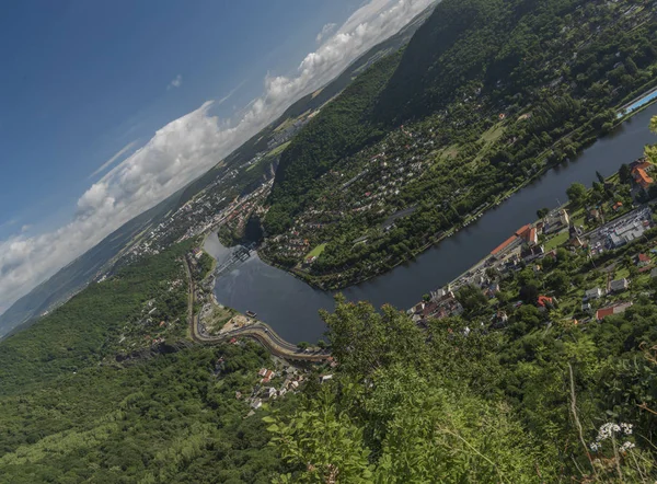 Schiefe Aussicht auf Labyrinth-Tal — Stockfoto