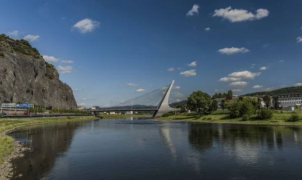 Köprü Kuzey Bohemya Usti nad Labem kasabasında