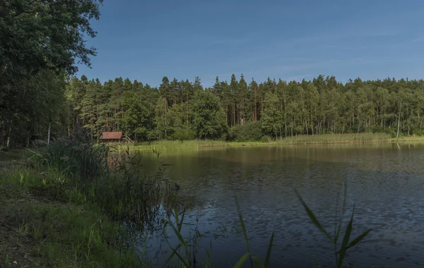 Nadnakolicky tó Dél-Csehország régió — Stock Fotó