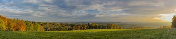 Herbstabend im Riesengebirge — Stockfoto