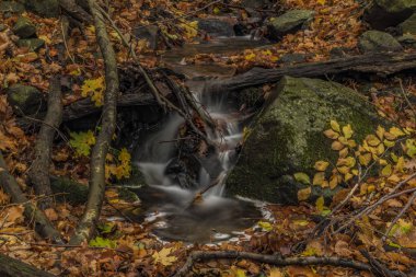 Nemecsky dere Prucelska Vadisi sonbahar akşam
