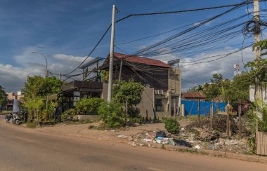 Kamboçya 'da Siem Reap kasabası