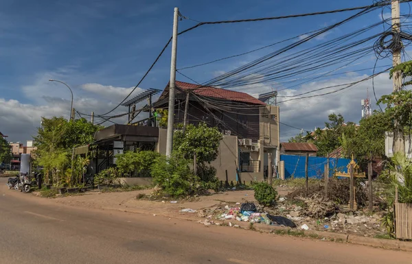 Ciudad de Siem Reap en Camboya — Foto de Stock